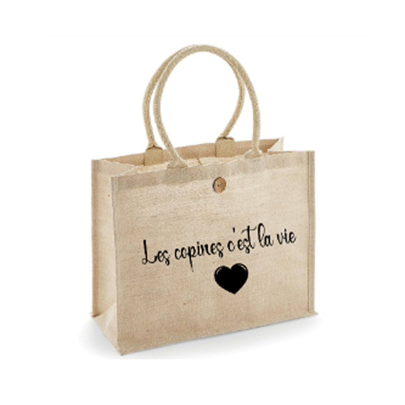 Sac classique + bouton Coeur