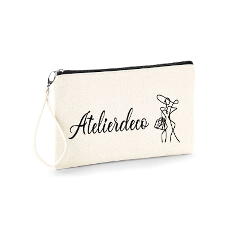 Trousse Natural Zip Black Madame
