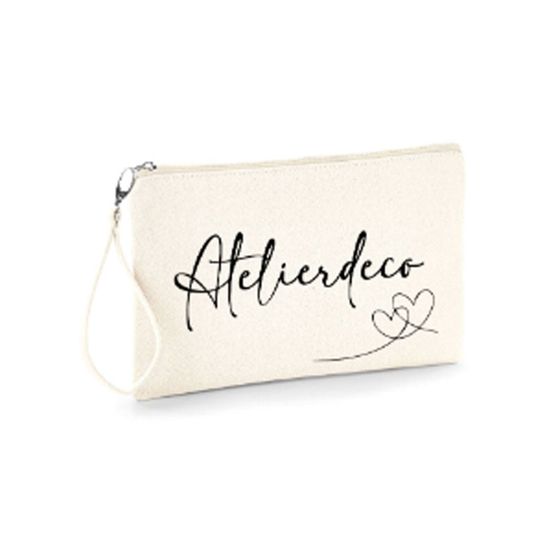 Trousse anse Natural Coeurs