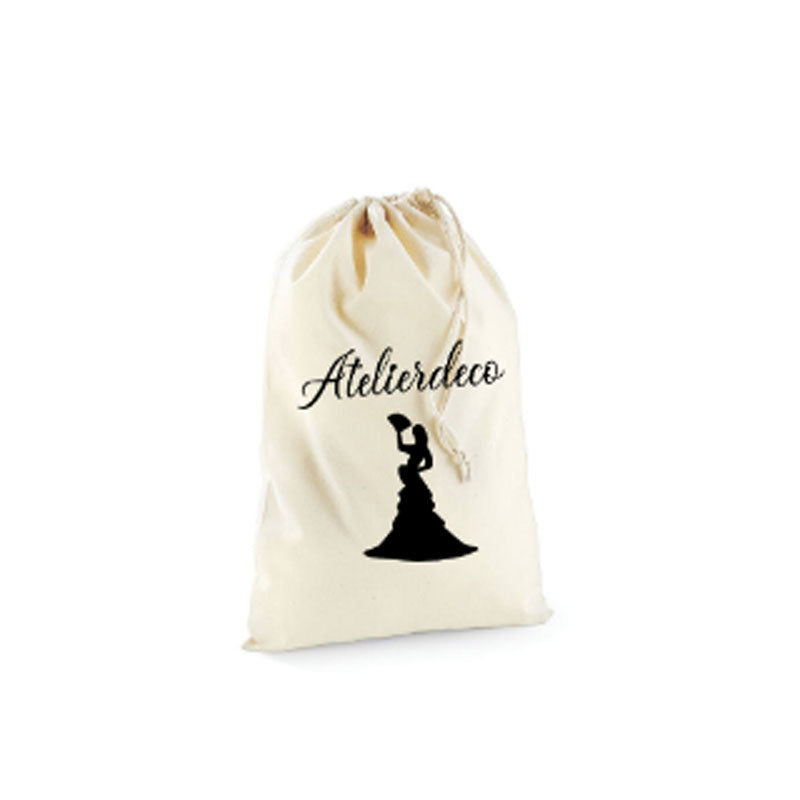Petit sac coton Natural Flamenco