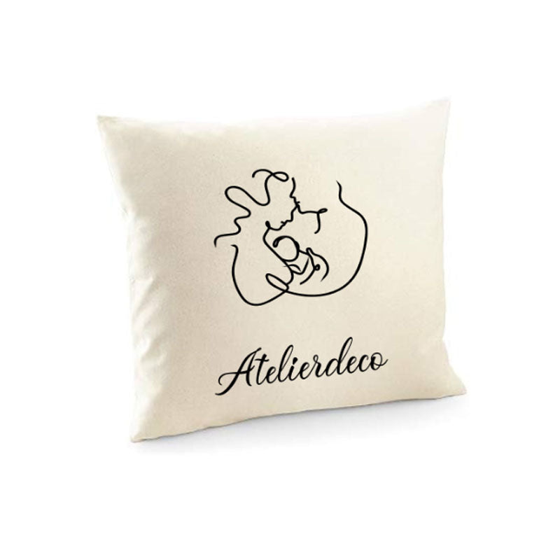 Coussin carré Amour