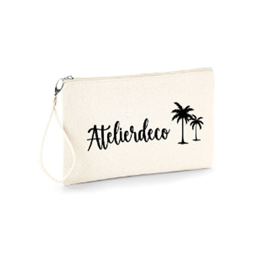 Trousse anse Natural Palmiers