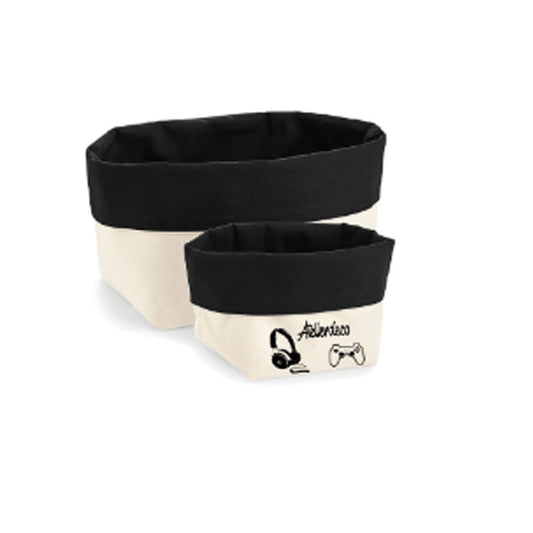 Corbeille de rangement Natural - Black Gamer