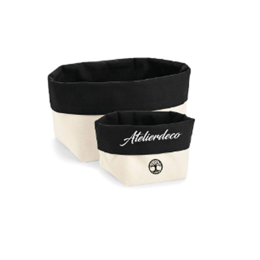 Corbeille de rangement Natural - Black Arbre vie