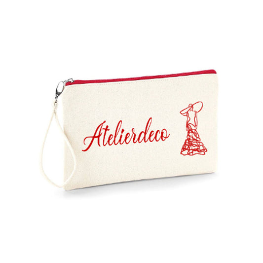Trousse Natural Zip Red Lady