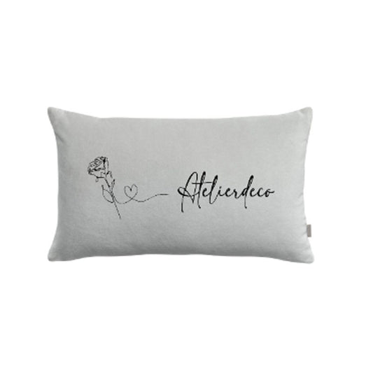 Coussin Rectangle Rose