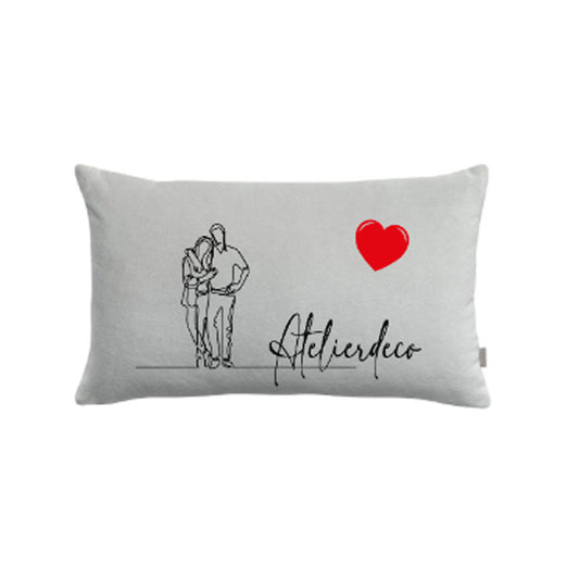 Coussin Rectangle Binôme