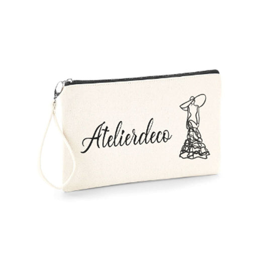 Trousse Natural Zip Black Lady