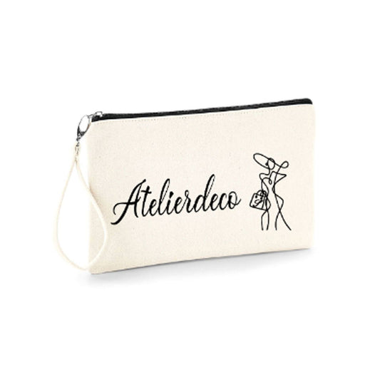Trousse Natural Zip Black Madame