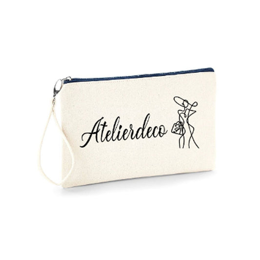 Trousse Natural Zip Blue Madame