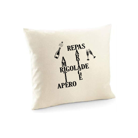Coussin carré Amitié