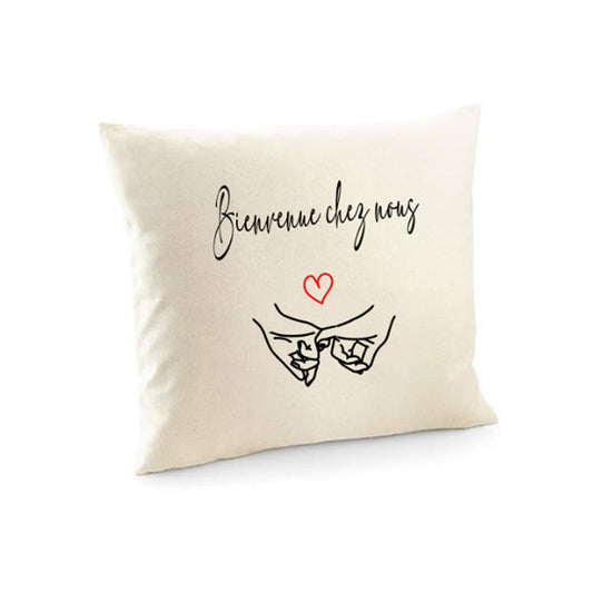 Coussin carré Maison