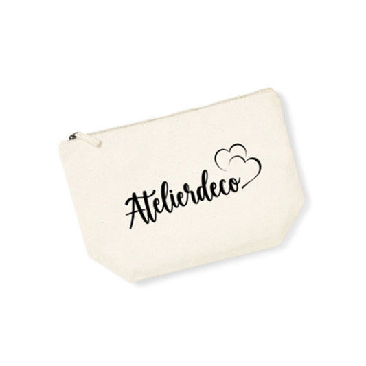 Trousse de toilette Natural Double coeur
