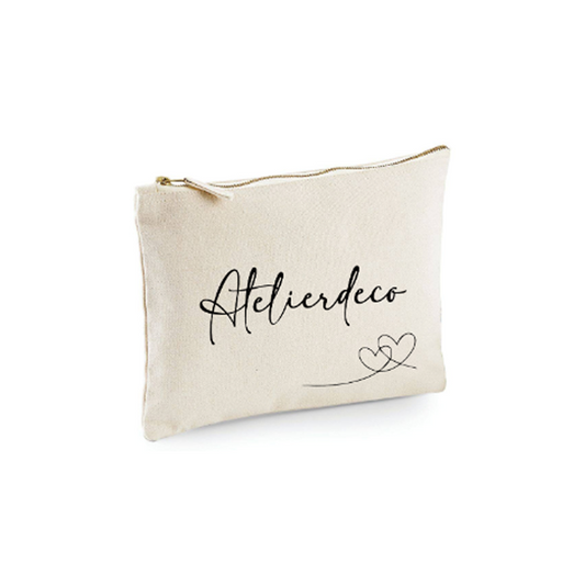 Trousse pochette Natural Coeurs